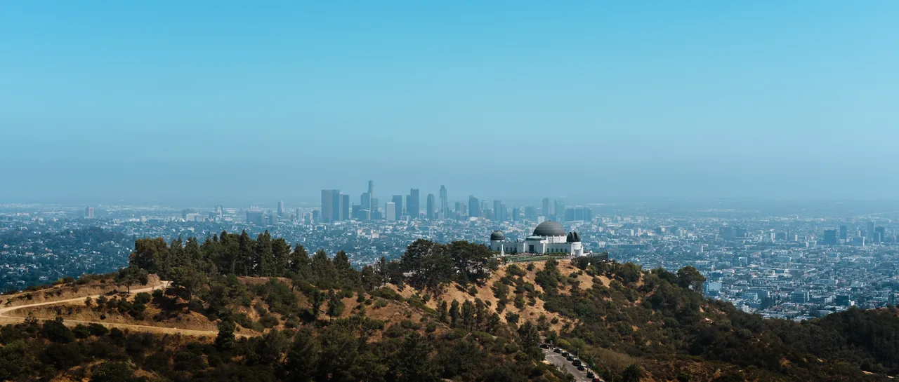 Downtown LA and Griffith Observatory