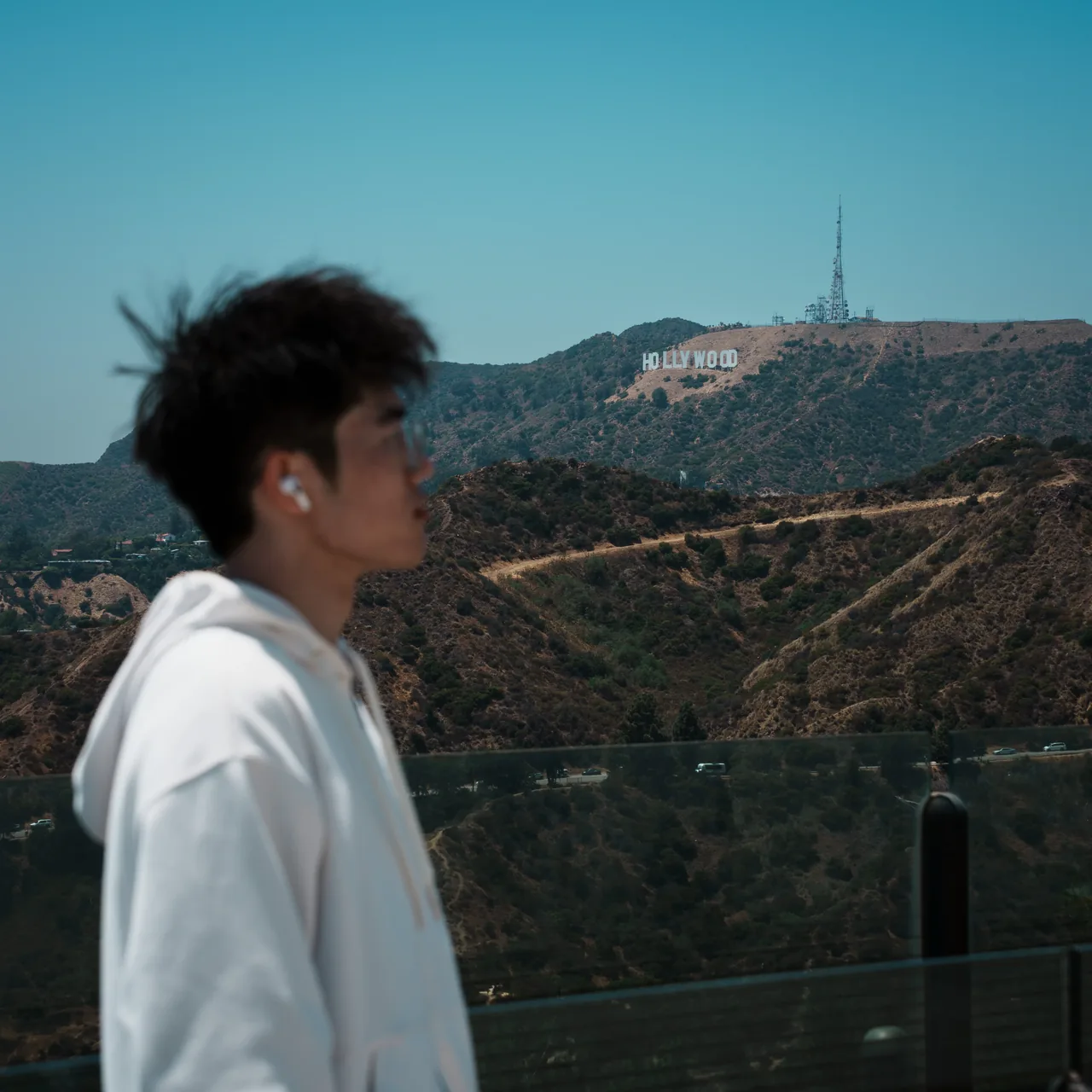 Self portrait at Hollywood