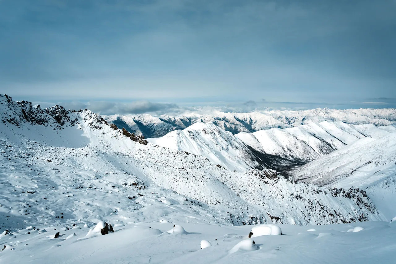 Surrounded mountains